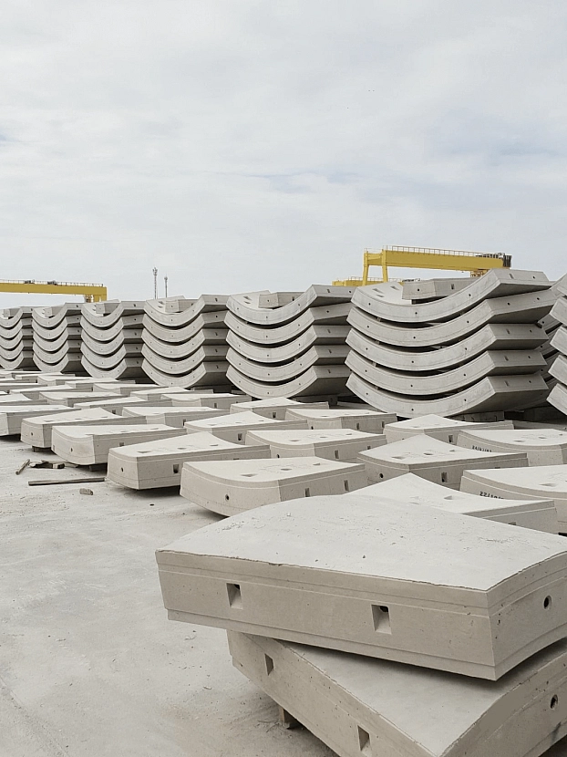 Prefab-beton